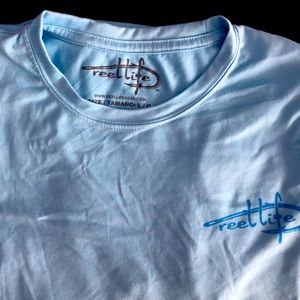 “Reel life” shark shirt!